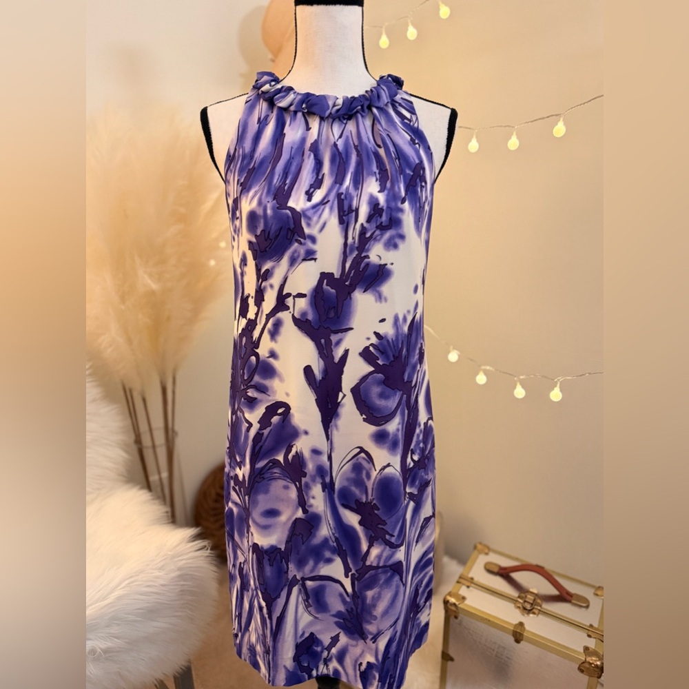 Taylor‎ Floral Halter Dress